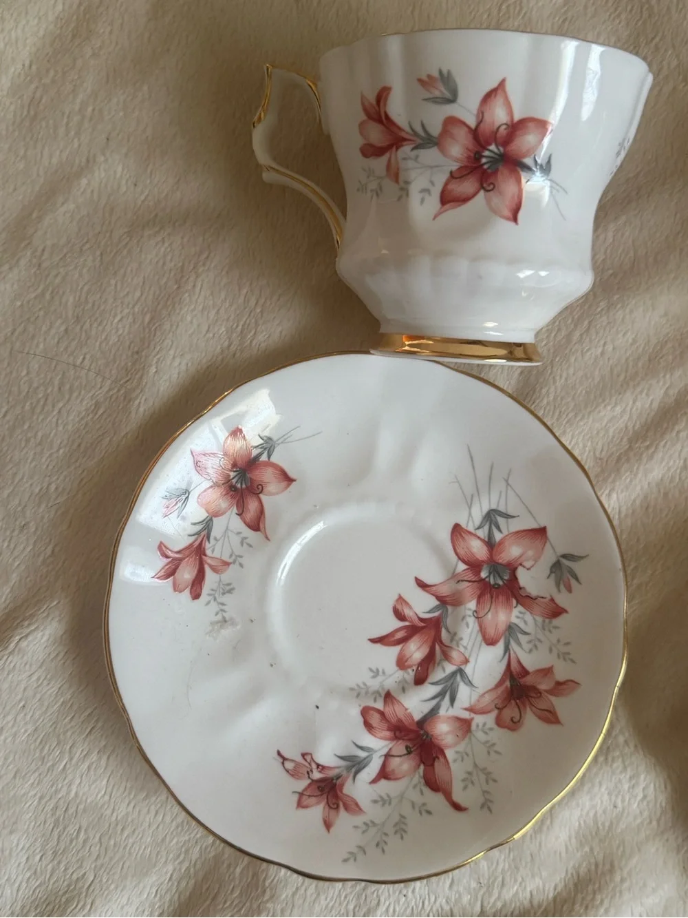 Vintage Royal Gregg England Bone China and Melba read below TWO SETS